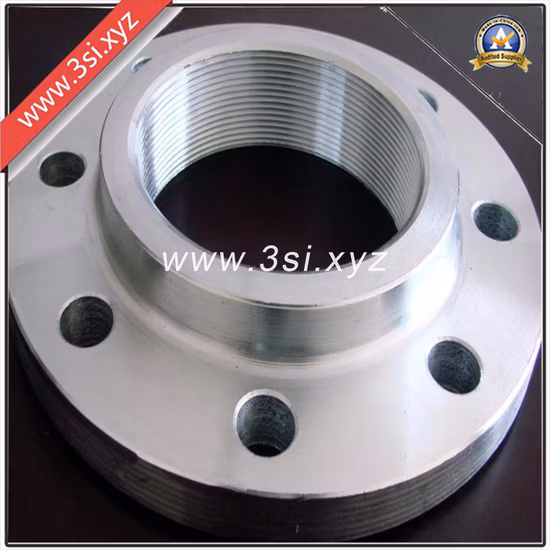 Flange roscado padrão DIN2655 Pn6 / DIN 2566 Pn16 Flanges de tubo rosqueado RC forjado