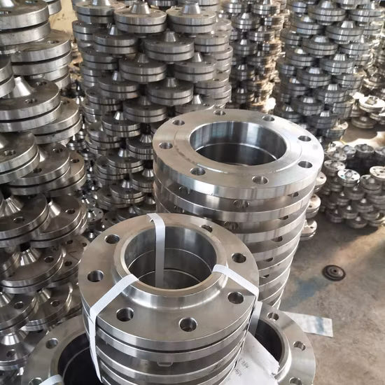 Conexões de aço inoxidável duplex fundido e flanges de orifício rosqueado de tubo de ferro