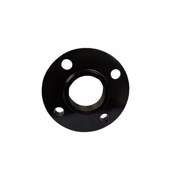 Deslizamento de rosca de pescoço de solda forjada em placa plana cega Flange de aço carbono inoxidável